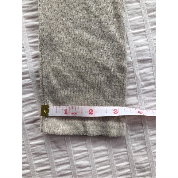 Neutral Casual Sweater with Straight Edge Bottom - Picture 11 of 12